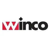 Winco logo with red and black text on a white background