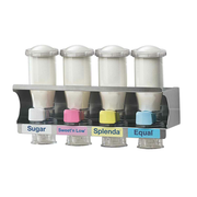 Server 80102 Wall-Mount Dry SweetStation w/ Rack | (4) 14 oz Dispensers