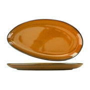 International Tableware LU-12-TA 10" x 5-1/2" Platter | Case of 24