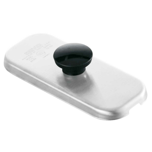 Server 83189 Stainless Steel Slim Fountain Jar Lid | Lift-Off