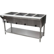 Advance Tabco HF-4E 62" 240 Volt 4-Well Electric Steam Table (Closeout)
