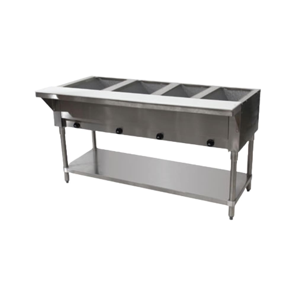 Advance Tabco HF-4G 62" 4-Well Gas Steam Table (Closeout)