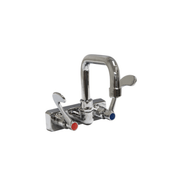 Advance Tabco K-206 4" Center Wall Mount Faucet w/ 6" Spout (Closeout)