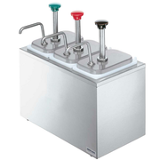 Server 82870 3 Pump Serving Station Topping Dispenser