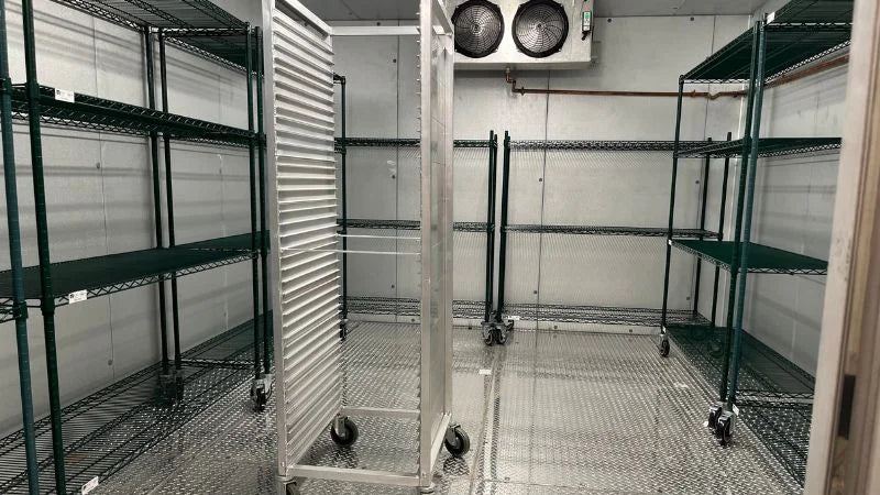 Amazon Air commercial kitchen walk in cooler