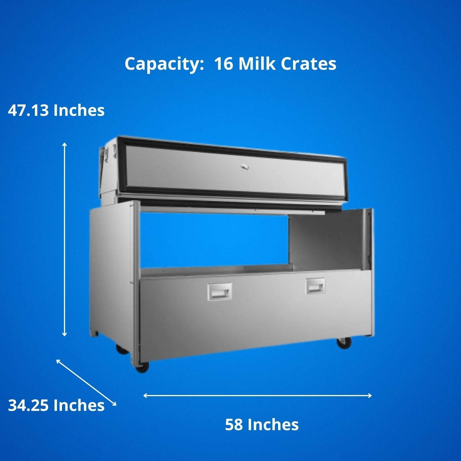 Atosa AMC-5802 Milk Cooler / Station