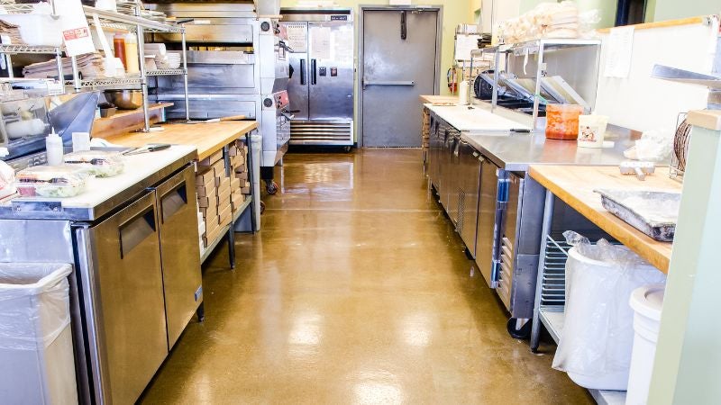 Arturo’s Pizza Kitchen with commercial equipment