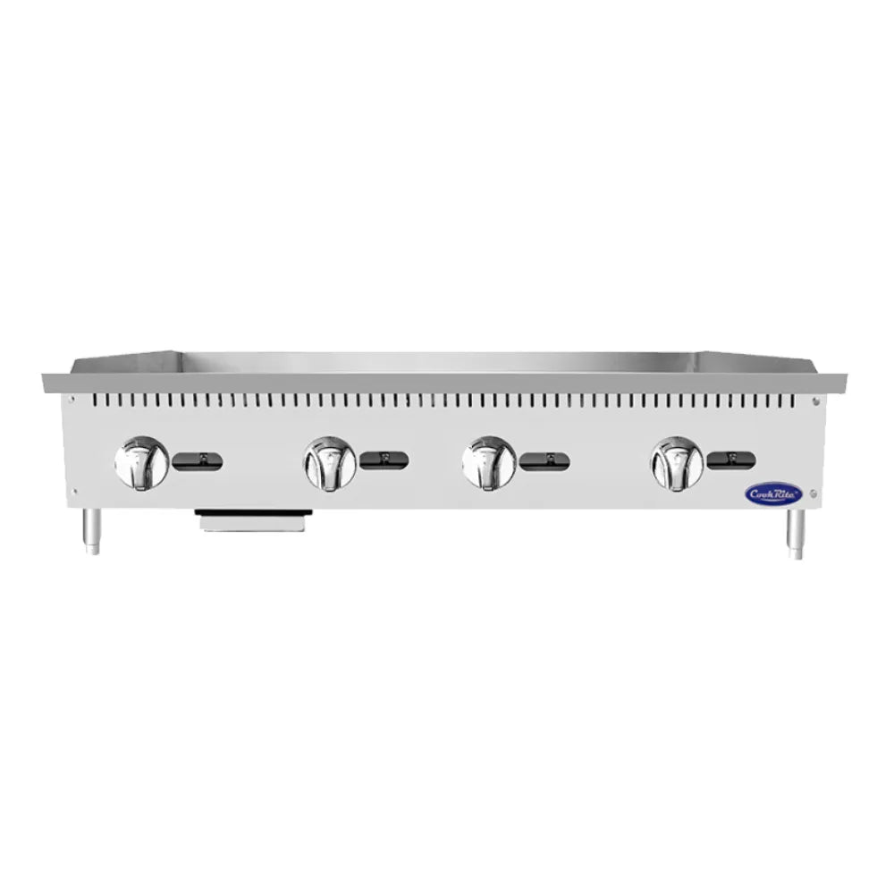 Atosa ATMG-48 48" CookRite Manual Gas Countertop Griddle | 120,000 BTU