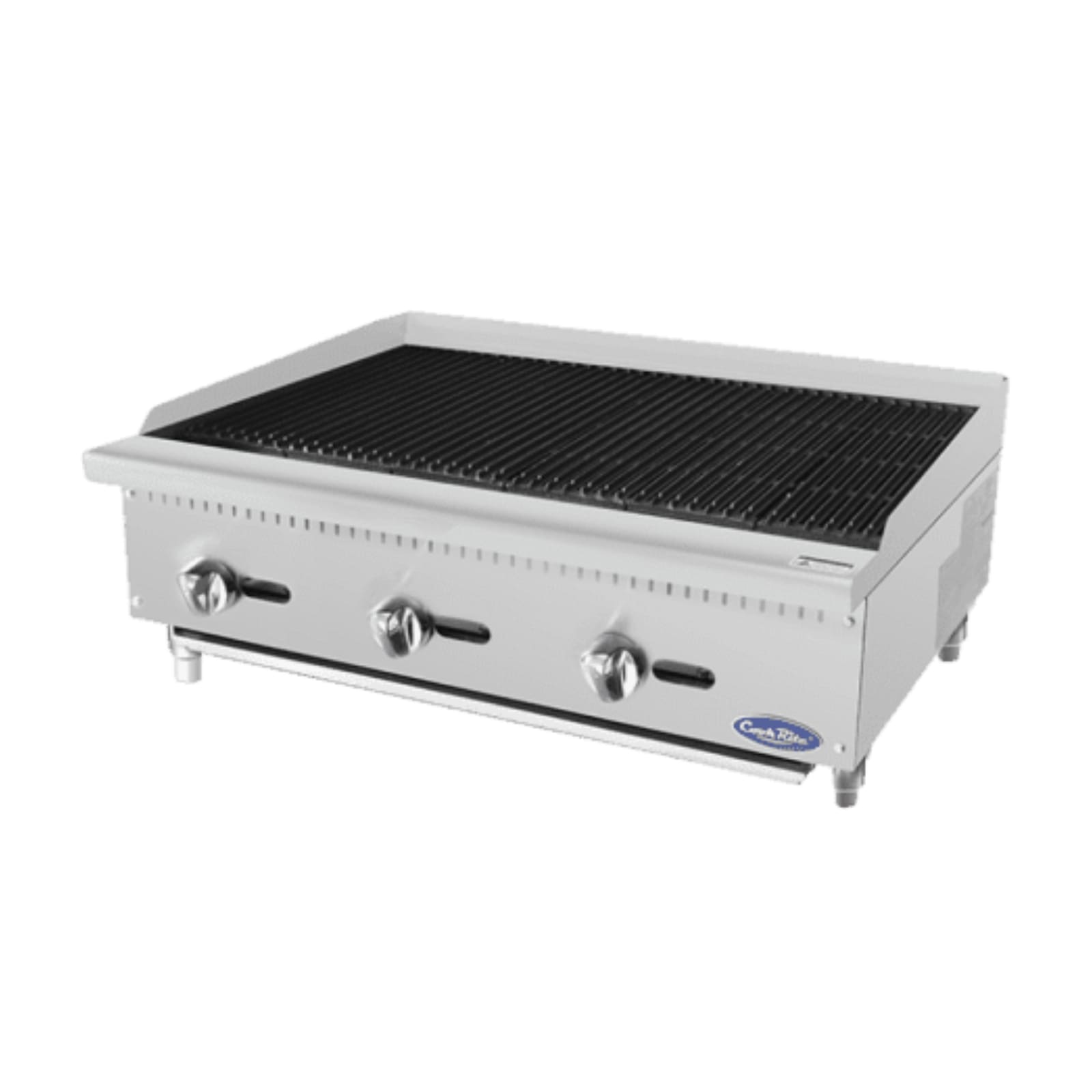 Atosa CookRite ATRC-36 36" Heavy Duty Radiant Gas Charbroiler | 105,000 BTU
