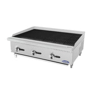 Atosa CookRite ATRC-36 36" Heavy Duty Radiant Gas Charbroiler | 105,000 BTU