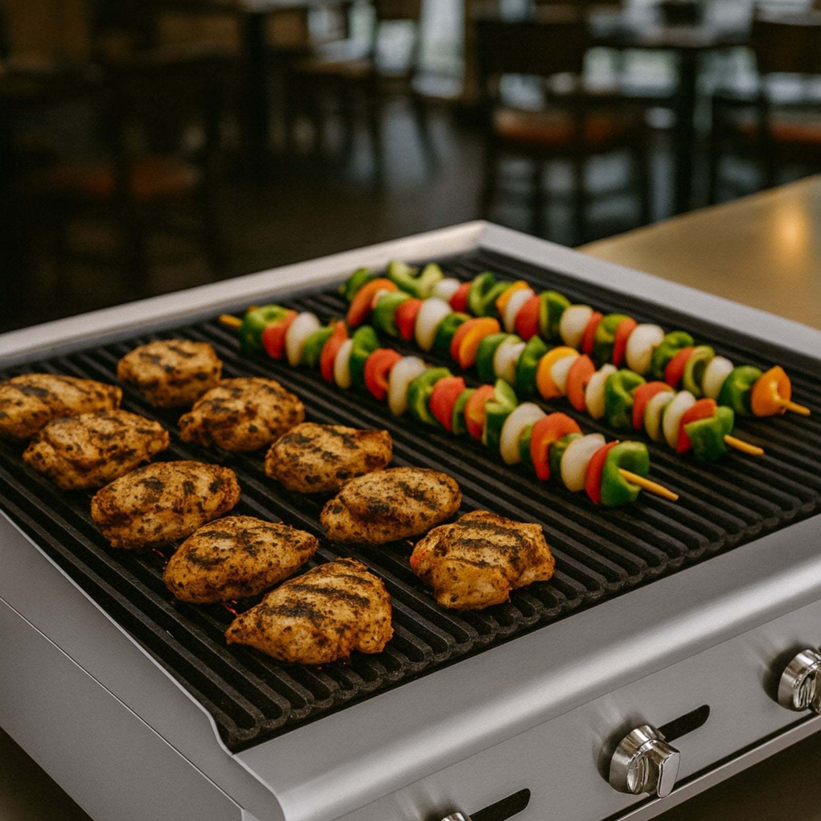 Atosa CookRite ATRC-36 36" Heavy Duty Radiant Gas Charbroiler | 105,000 BTU