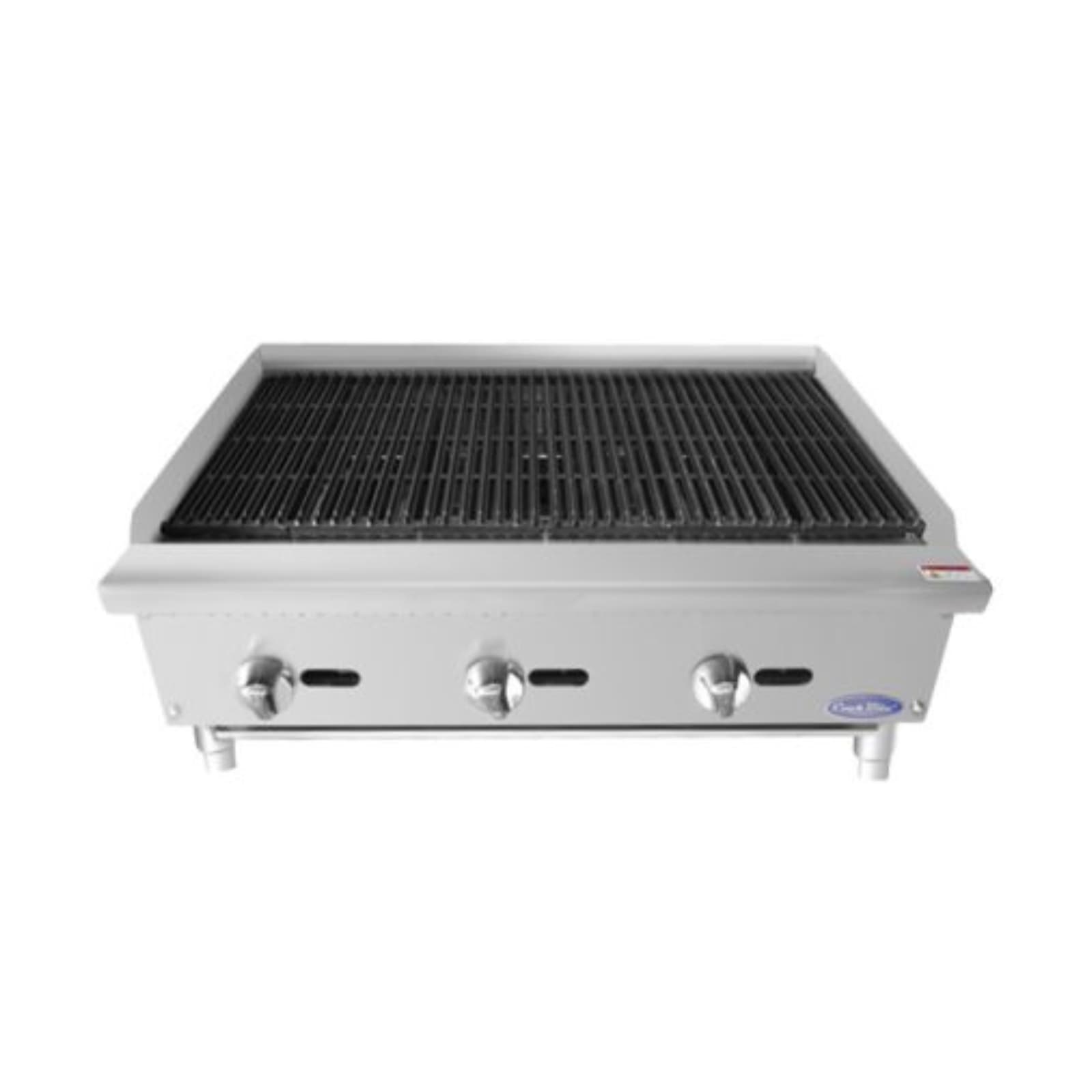 Atosa CookRite ATRC-36 36" Heavy Duty Radiant Gas Charbroiler | 105,000 BTU