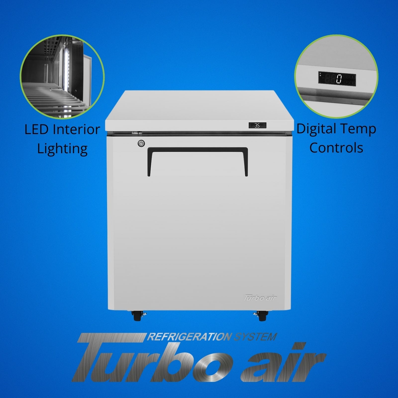 Turbo Air MUR-28L-N6 Undercounter Refrigerator