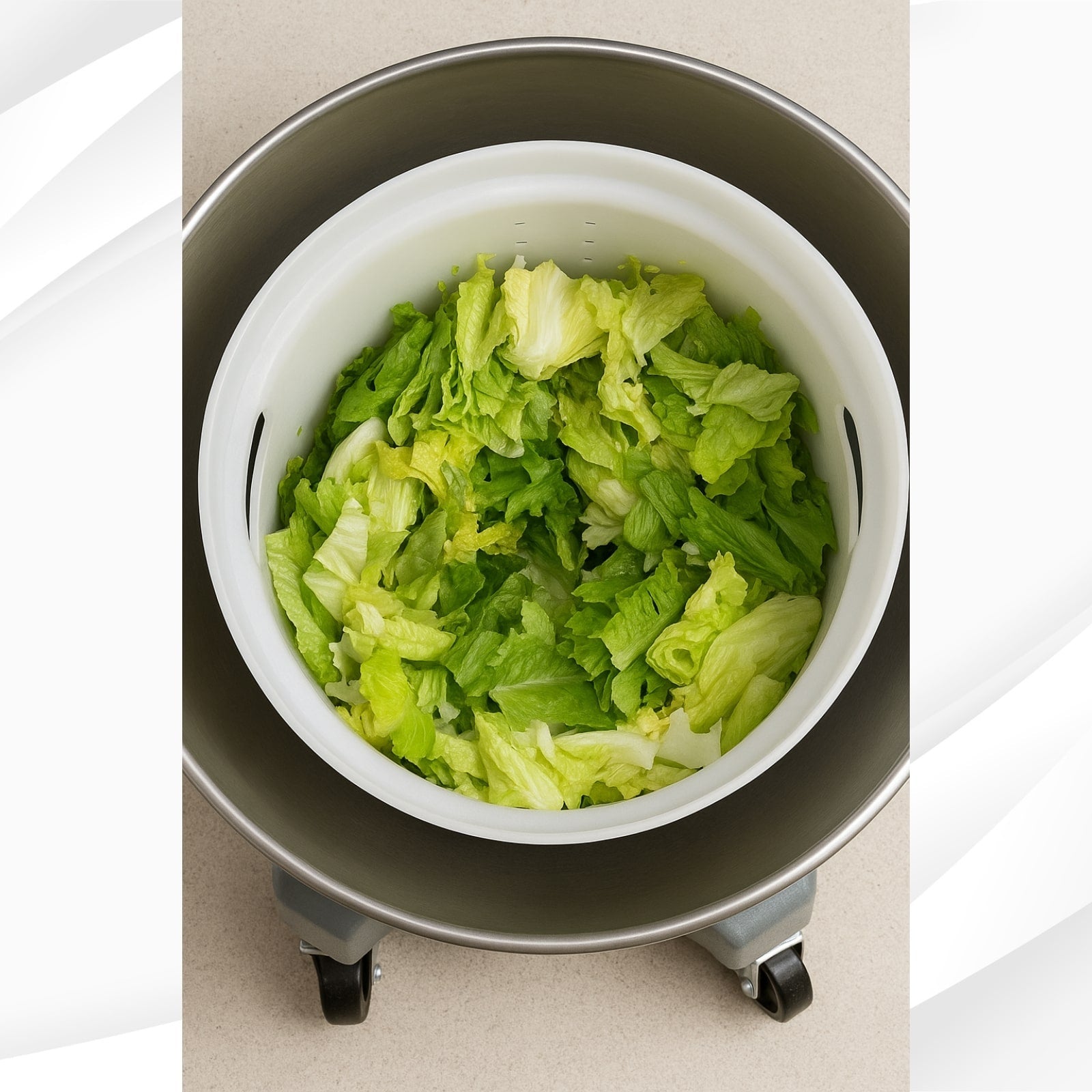 Hobart SDPS-11 20 Gallon Electric Stainless Steel Salad Dryer