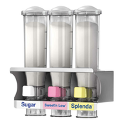 Server 80103 SweetStation Mounted Triple 24 oz. Dispenser