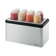 Server 87360 FIFO 8 Bottle Insulated Squeeze Bottle Station