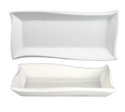 International Tableware AS-160 9-3/4" x 4-3/4" Plate | Case of 36
