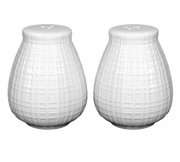 International Tableware DR-101 2" dia. x 2-5/8"H Salt & Pepper Shaker Set | Case of 12