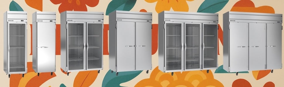 Beverage Air HF2HC-1S 52" 2 Solid Door Top Mount Reach-In Freezer | 45.2 Cu. Ft.