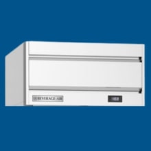 Beverage Air HF3HC-1G 78" 3 Glass Door Top Mount Reach-In Freezer | 69.1 Cu. Ft.