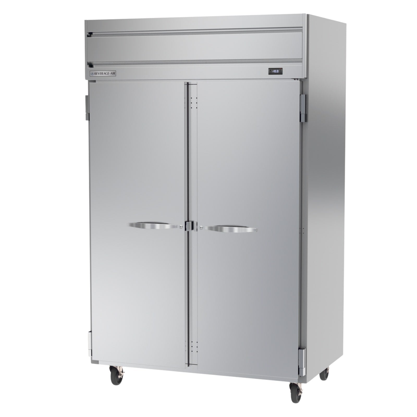 Beverage Air HF2HC-1S 52" 2 Solid Door Top Mount Reach-In Freezer | 45.2 Cu. Ft.