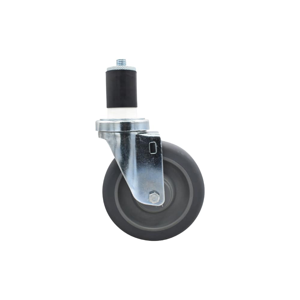 BK Resources 5SBR-RA-GR 5" Swivel Stem Caster for Worktable (Closeout)