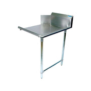 BK Resources BKCDT-26-R Right Side 26" Straight Clean Dishtable (Closeout)