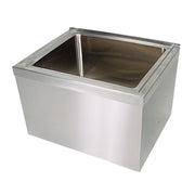 BK Resources BKMS2-2424-12-KIT Floor Mounted Mop Sink Kit (Closeout)