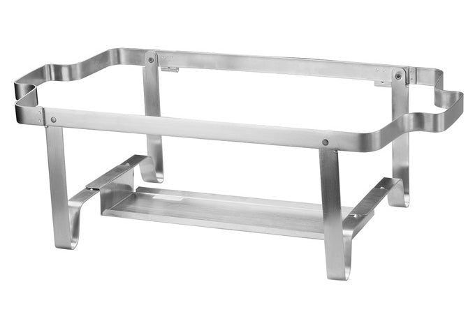Winco C-4080 8 qt. Full Size Chafer w/ Folding Stand