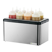 Server 87340 TableCraft 8 Bottle Insulated Squeeze Bottle Station