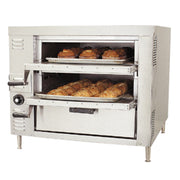 Bakers Pride HearthBake GP61 30" Gas Countertop 2-Deck Pizza Bake Oven | 45,000 BTU