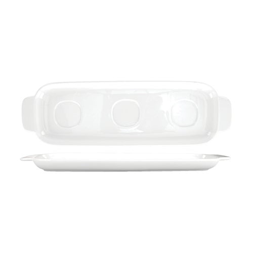 International Tableware FA-601 15-5/8" x 4-3/4" Sampler Platter | Case of 12