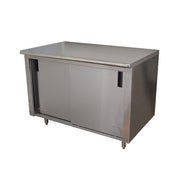 Advance Tabco CB-SS-305 Stainless Steel Cabinet Base Work Table | 60" x 30"