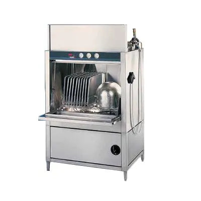 Champion PP-20 Front Loading 28-1/2" Door Single Rack Warewasher | 20 pan capacity