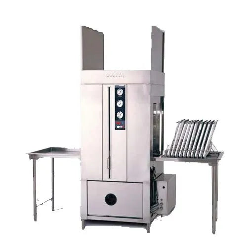 Champion PP-12-PT Pass Through 28-1/2" Door Single Rack Warewasher | 20 pan capacity