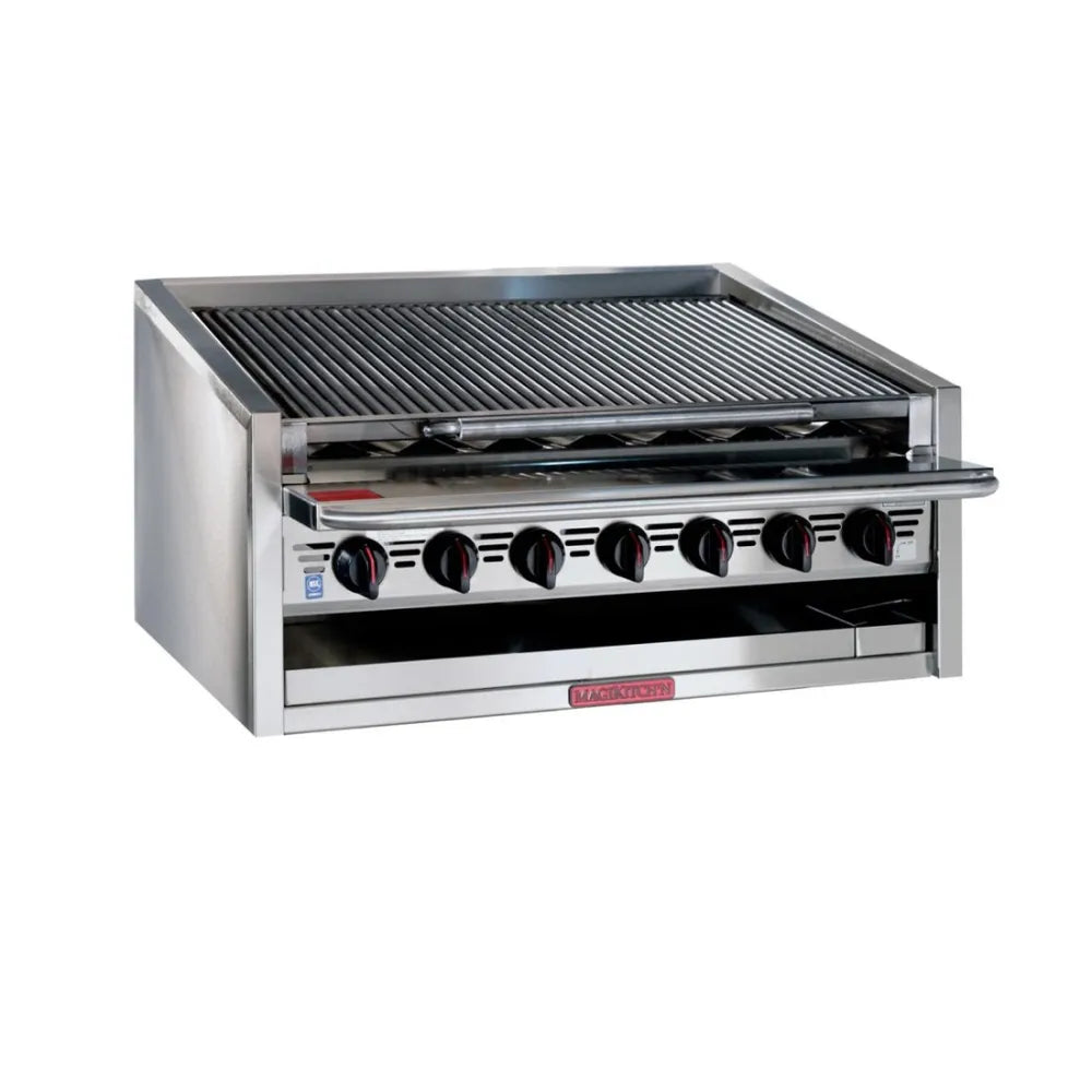 Magikitch'n CM-SMB-660 60" Lava Rock Gas Charbroiler | 195,000 BTU