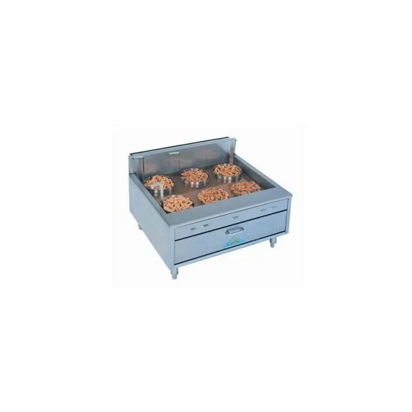 Comstock-Castle 2932SF 32" Countertop Gas Donut Fryer | 75,000 BTU