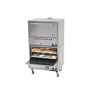 Comstock-Castle 2PO26 26.5" Gas Countertop Double Stacked Pizza Oven | 60,000 BTU