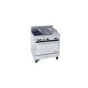 Comstock-Castle F330-12-1RB 36" Gas 2-Burner, Charbroiler & Griddle Range w/ Standard Oven | 138,000 BTU