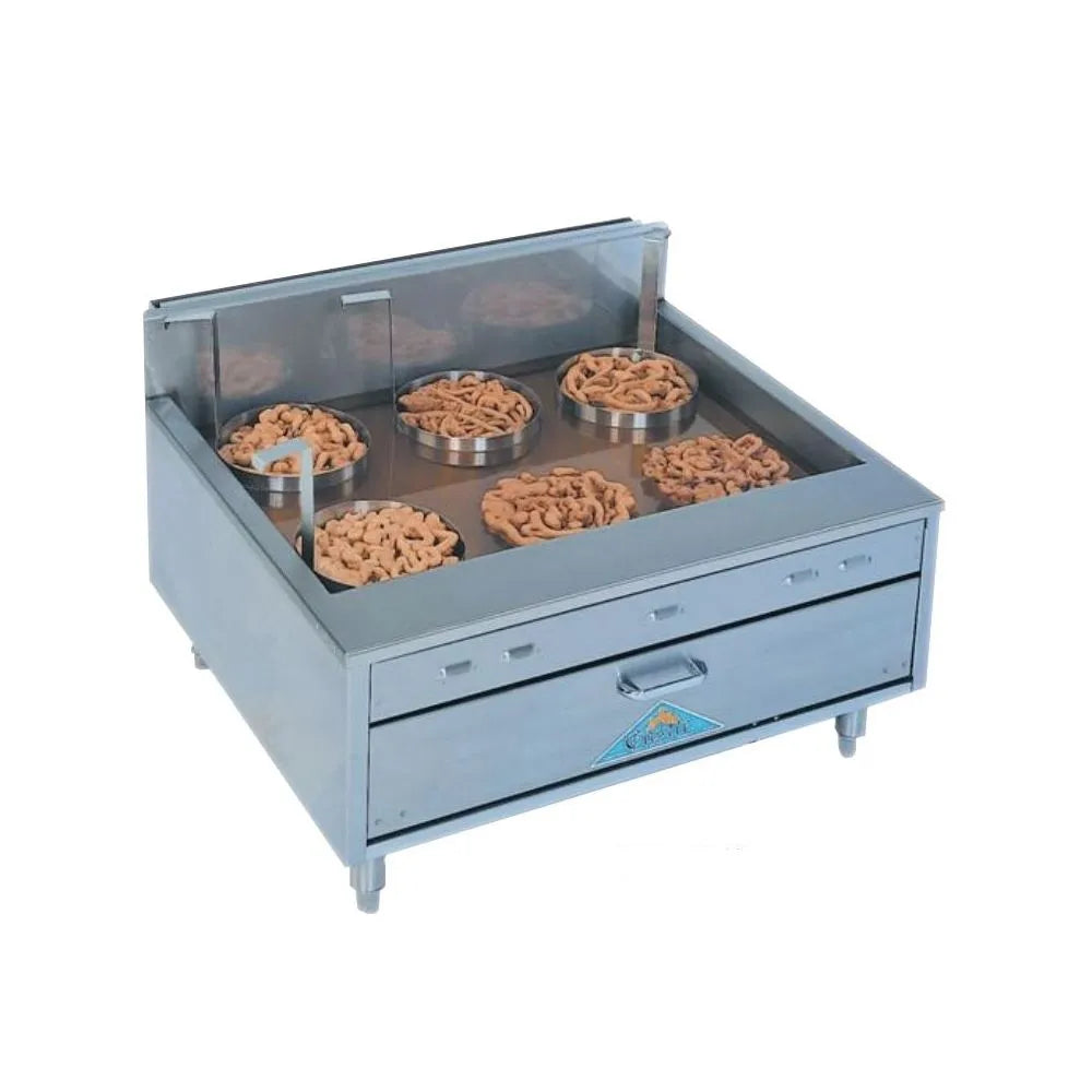Comstock-Castle TS2932SF 32" Floor Model Gas Donut Fryer | 75,000 BTU