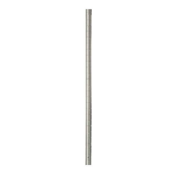 Focus Foodservice FGN074C Mobile 74" Chrome Finish Post (Closeout)