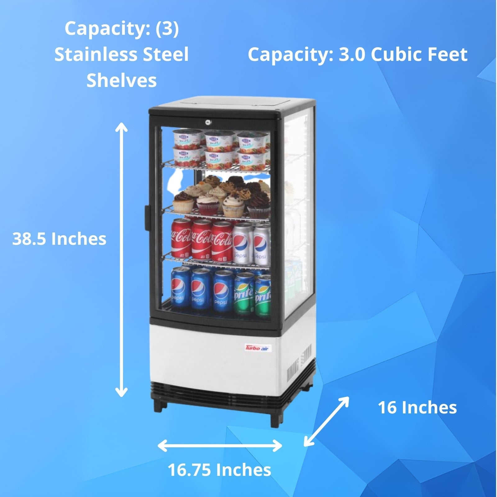 Turbo Air CRT-77-1R-N Refrigerated Display Case