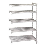 Cambro Camshelving CSA54547480 5-Shelf Add-On Shelving Unit (Clearance)
