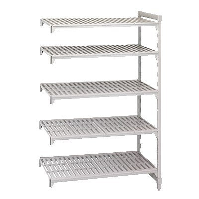 Cambro Camshelving CSA54547480 5-Shelf Add-On Shelving Unit (Clearance)