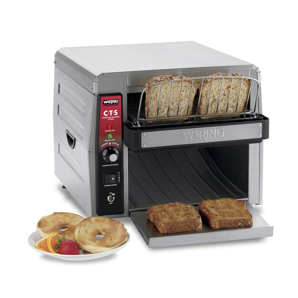 Waring CTS1000 2" Opening Electric Conveyor Toaster | 400 Slices/hr