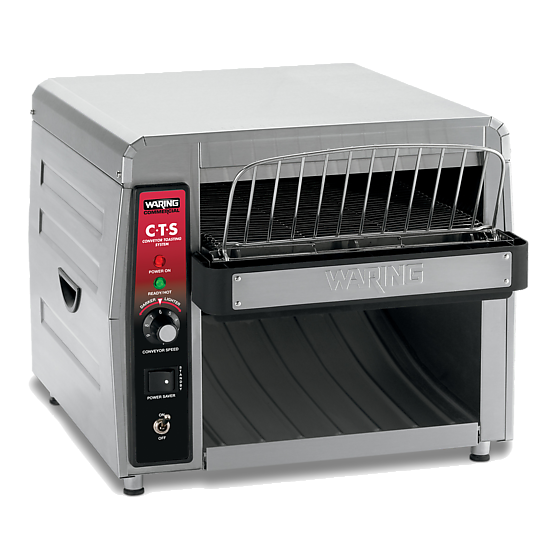 Waring CTS1000 2" Opening Electric Conveyor Toaster | 400 Slices/hr