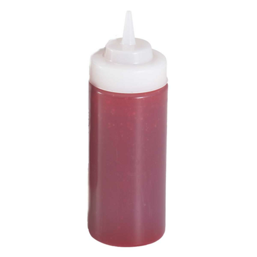 Server 86818 16 oz. Clear Plastic Squeeze Bottle