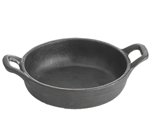 Tablecraft CW30102 Cast Iron 8oz. Round Mini Server