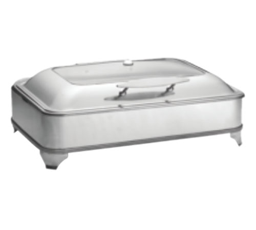 Tablecraft CW40160 Full Size Induction Chafing Dish w/ Stand | 7 Qt.