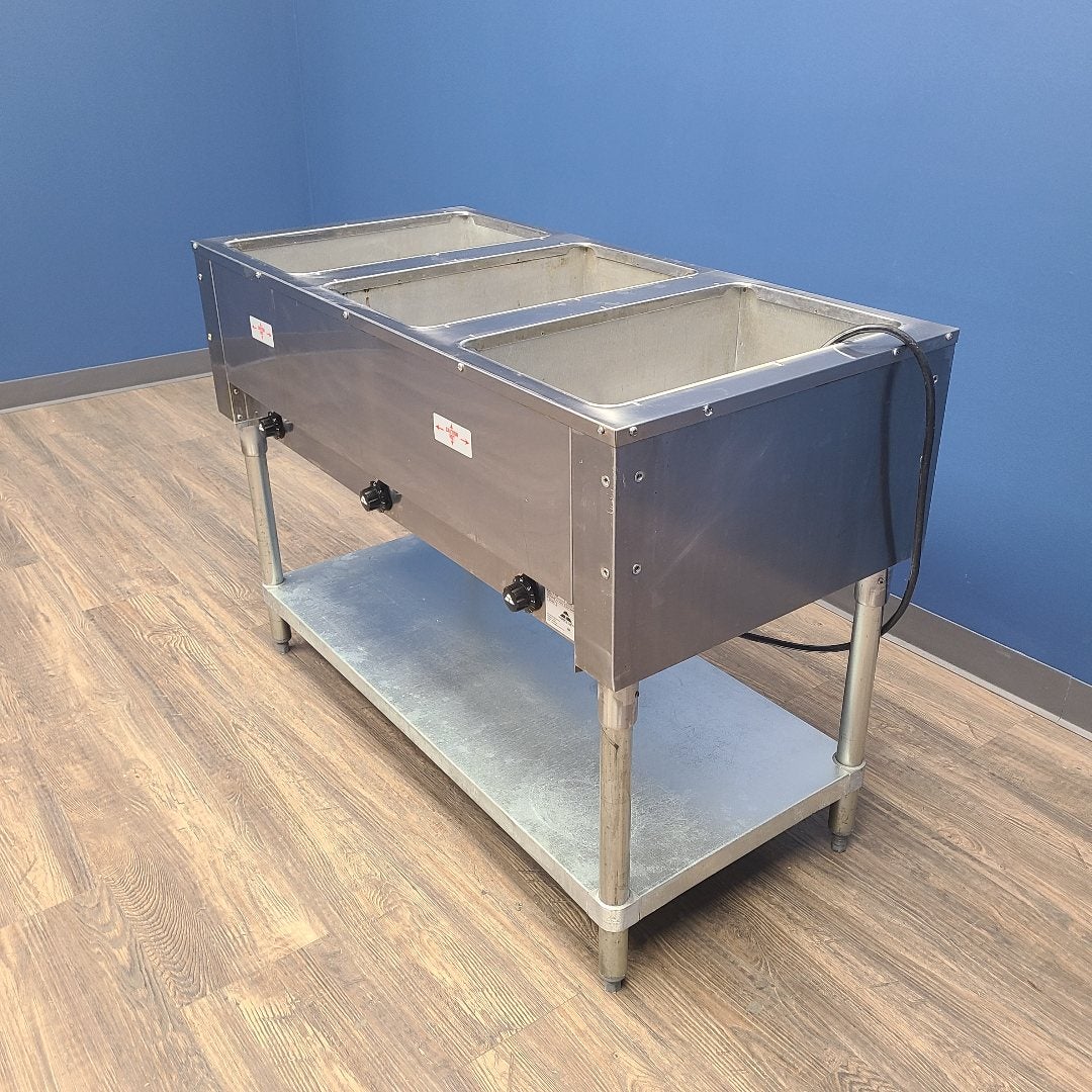 Advance Tabco HF-3E-240-X 47" 3-Well Electric Steam Table (Demo Unit 5744)